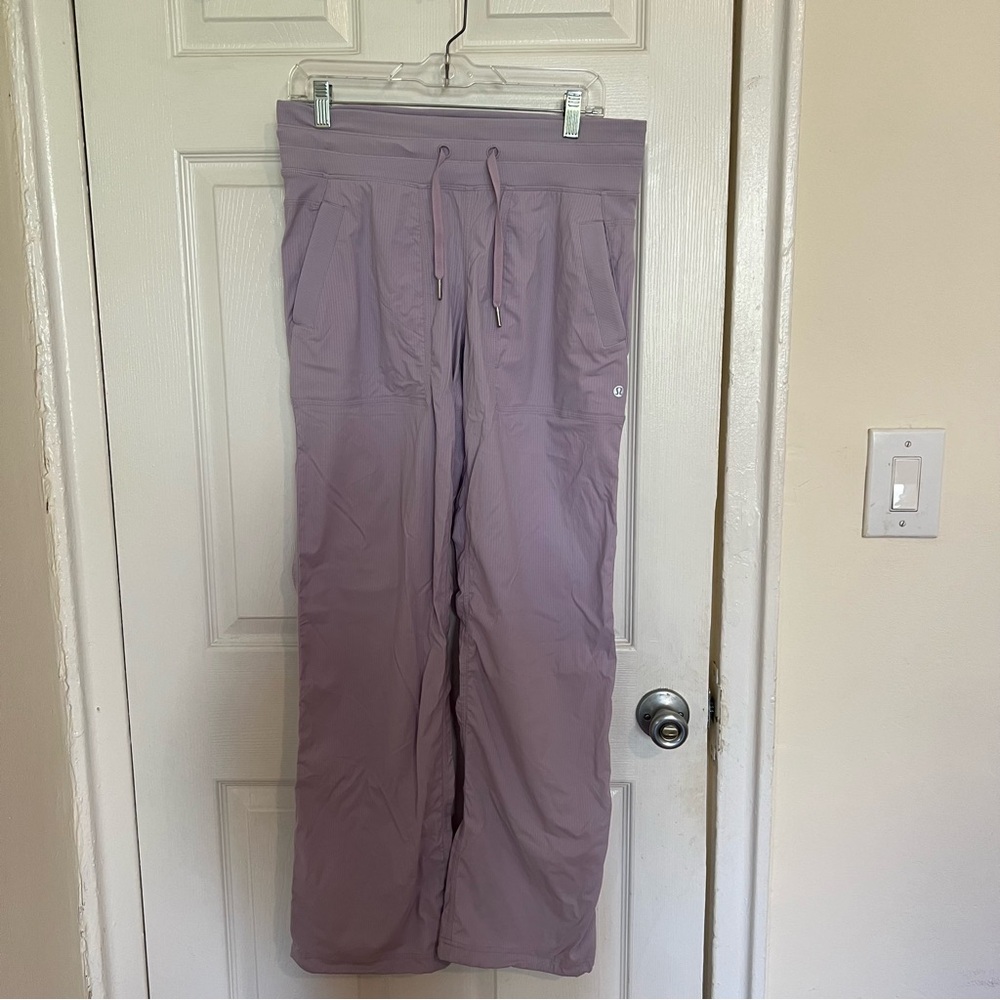 NWOT Lilac Ether Lululemon dance studio pants size 8